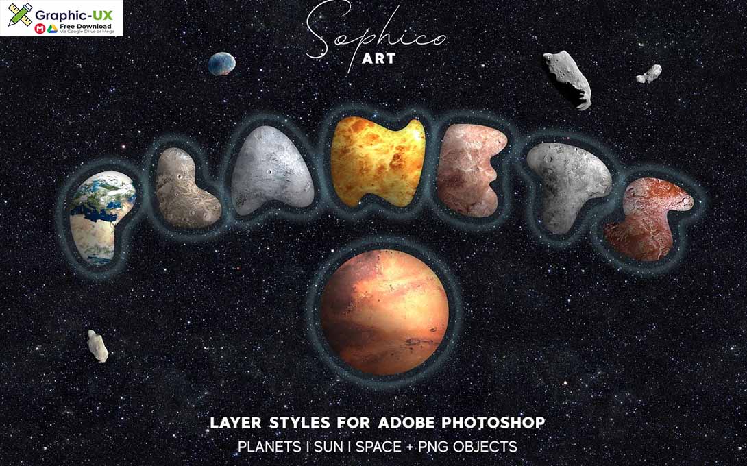 PLANETARIUM Photoshop Creative Kit 