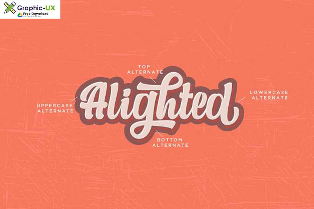 Alexandria Script Font