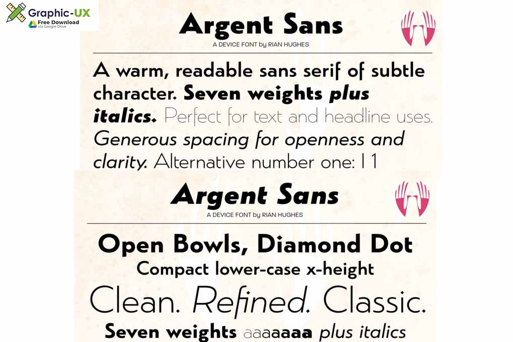 Argent Font Free