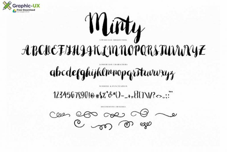 Minty Font GraphicUX