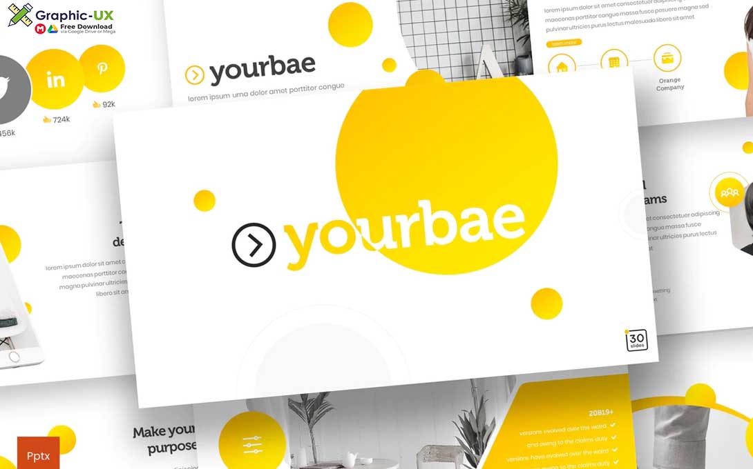 Yourbae - Powerpoint Template