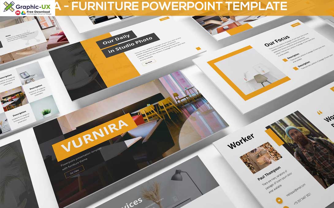 Vurnira - Furniture Powerpoint Template