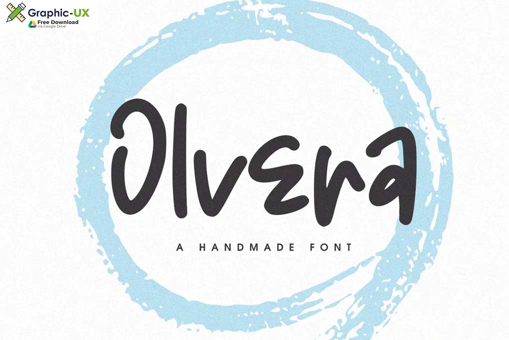 Olvera - Handmade Font