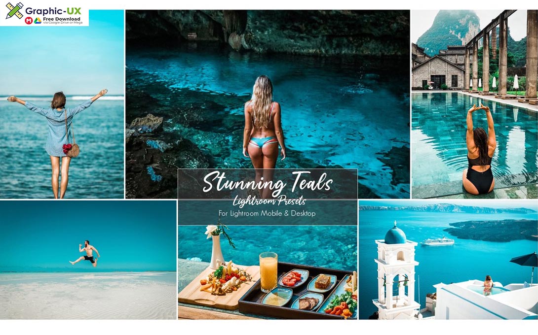 Stunning Teals Lightroom Presets