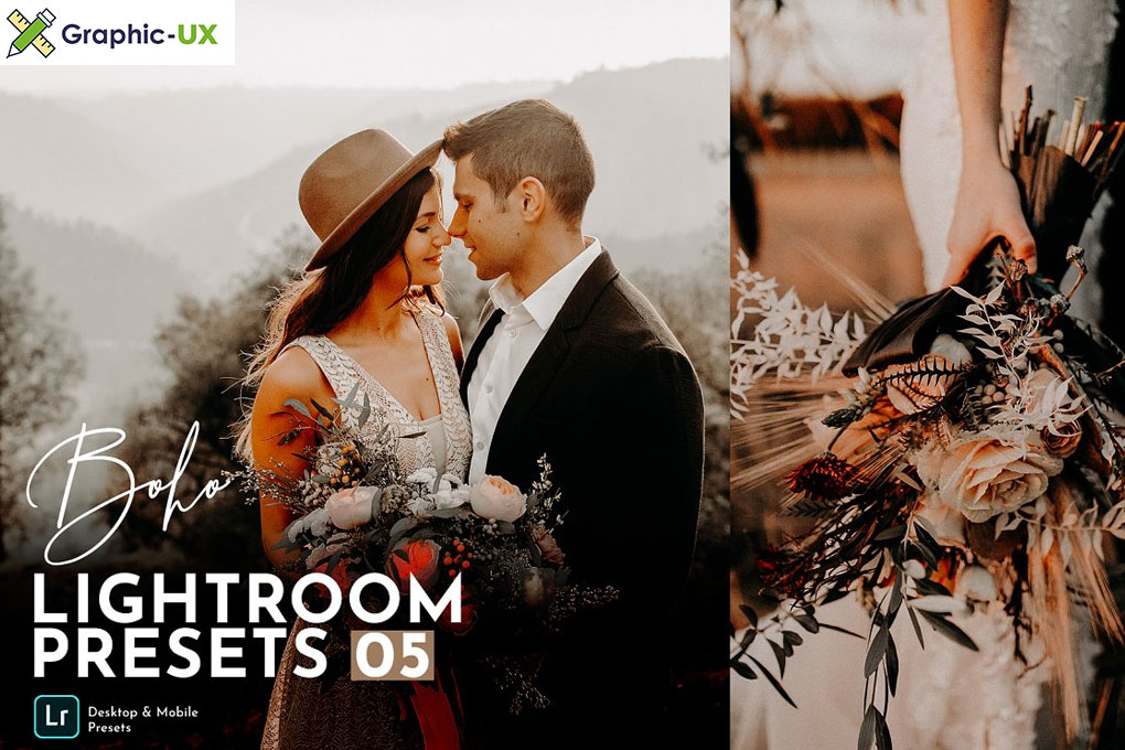 Boho Wedding Lightroom Presets Pack 