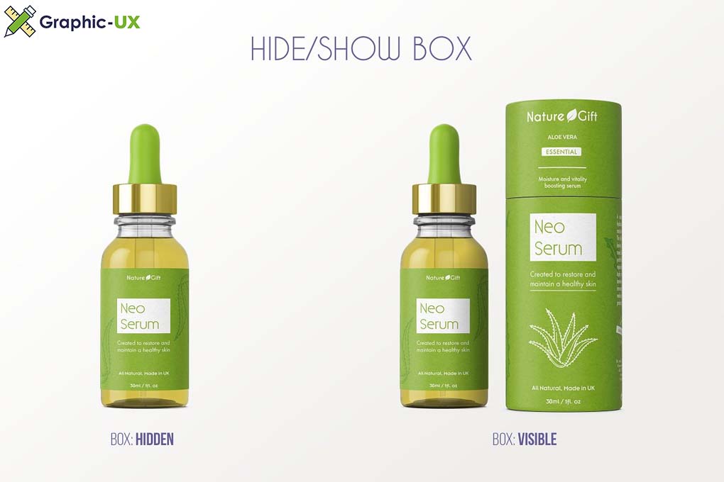 Download Dropper Box Mockup V 30ml C Graphicux