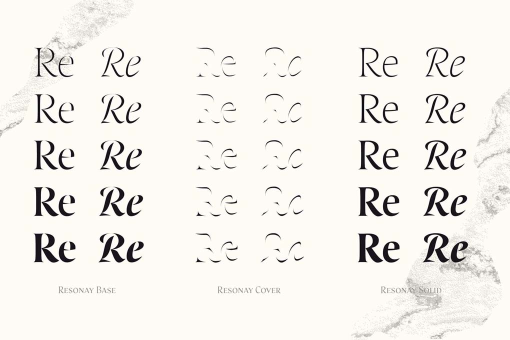 Resonay Font Family