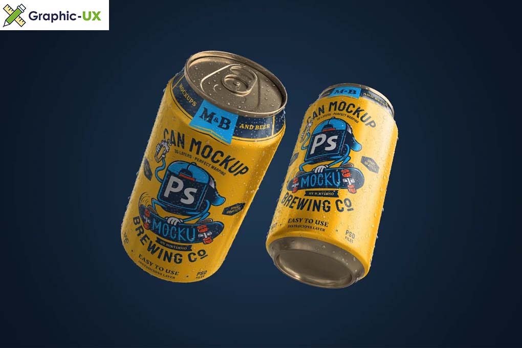 Drink Can Mockup Set