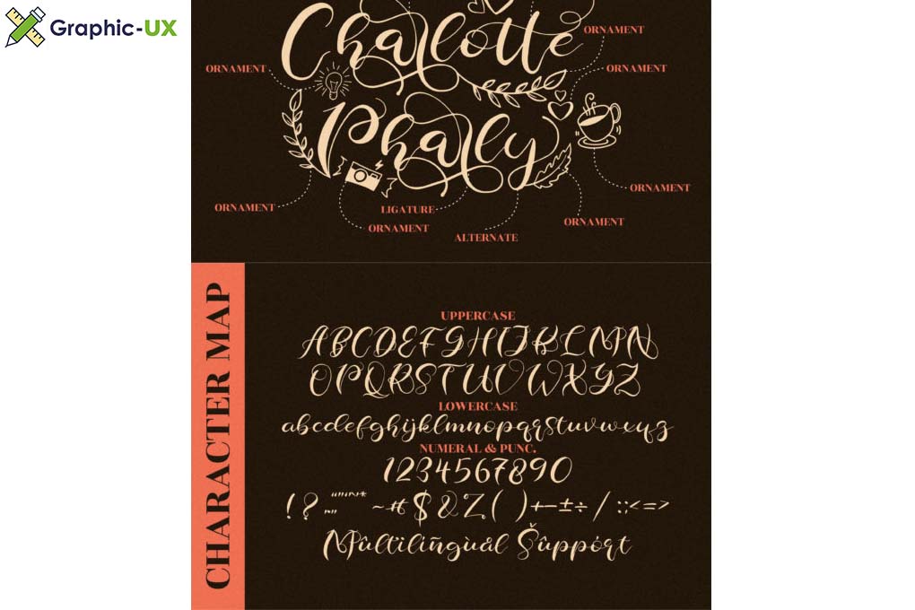 Charlotte Pharly Font 