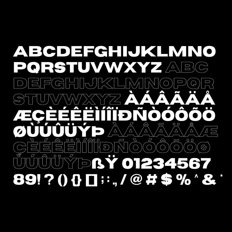 Horizon Font