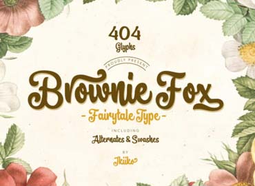 Brownie Fox Font