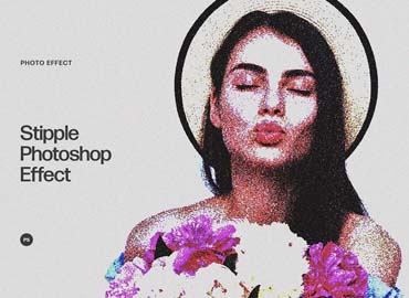 Stipple Photoshop Effect
