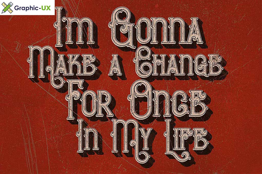 Bureno Decorative Font