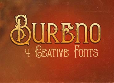 Bureno Decorative Font
