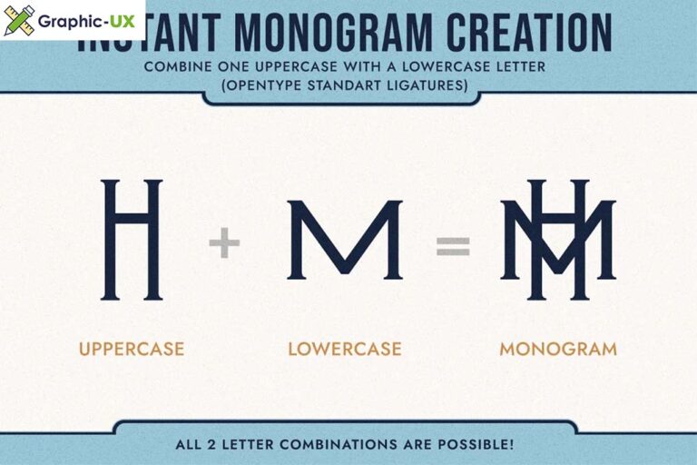 Monogram Creator Vol.01 – GraphicUX